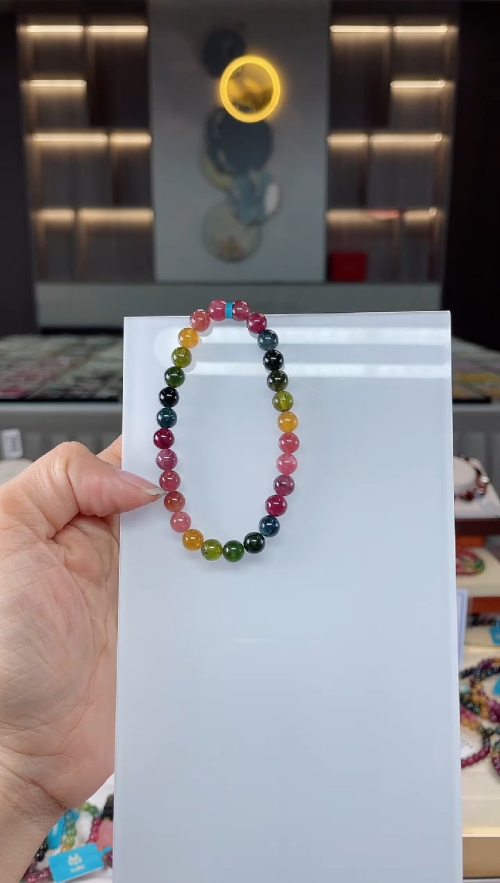 【闪购商品】碧玺单圈手串未镶嵌（多样性发一条）Q