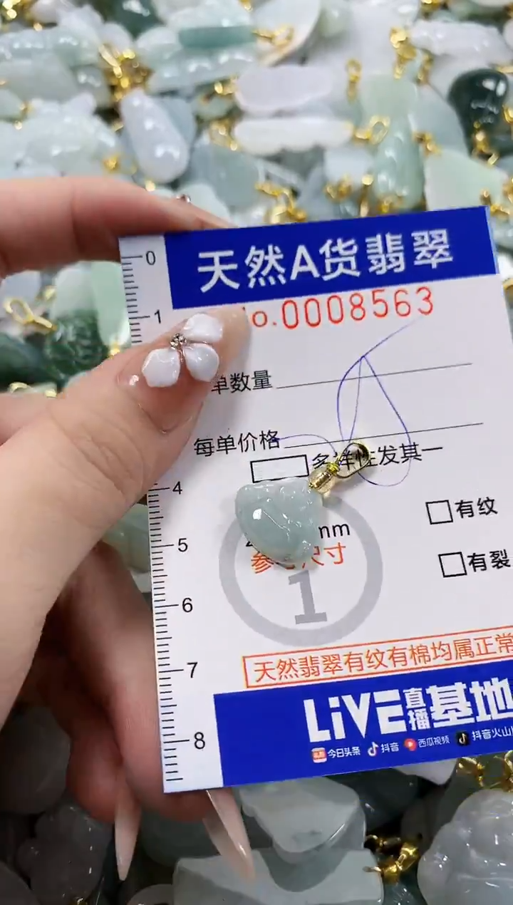 颈饰未镶嵌翡翠天然A货翡翠