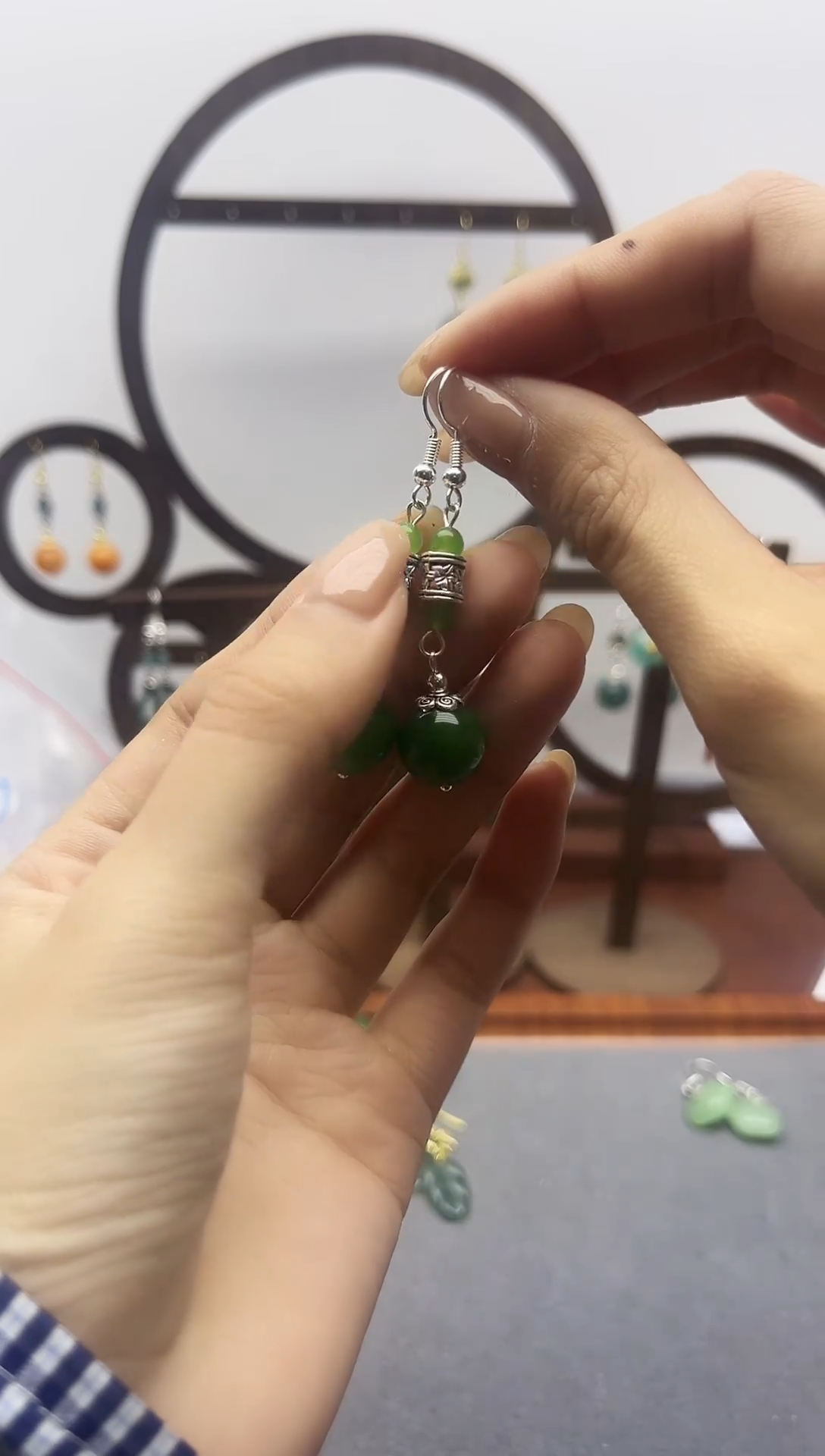 未镶嵌和田玉耳饰663000