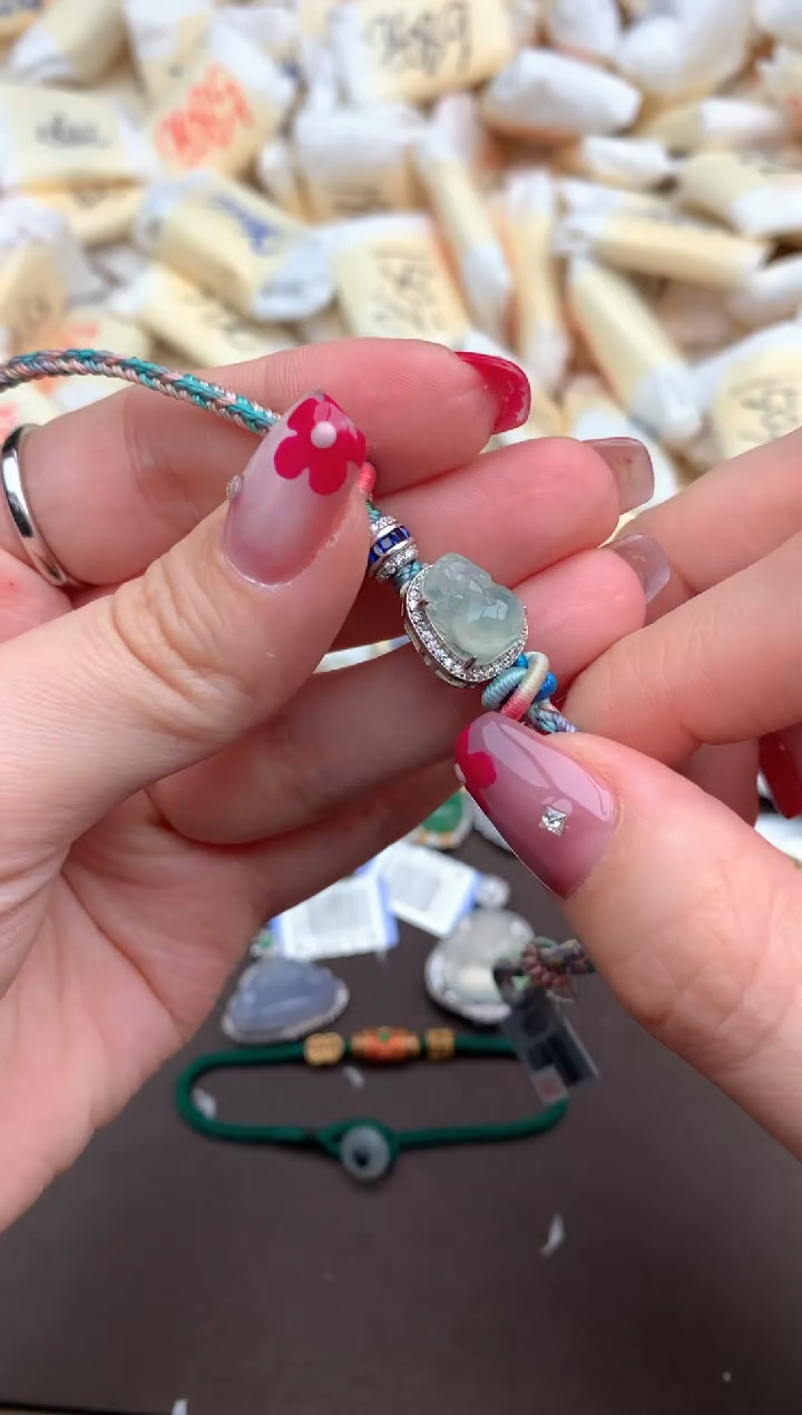 【闪购商品】翡翠挂件银S925镶嵌   一