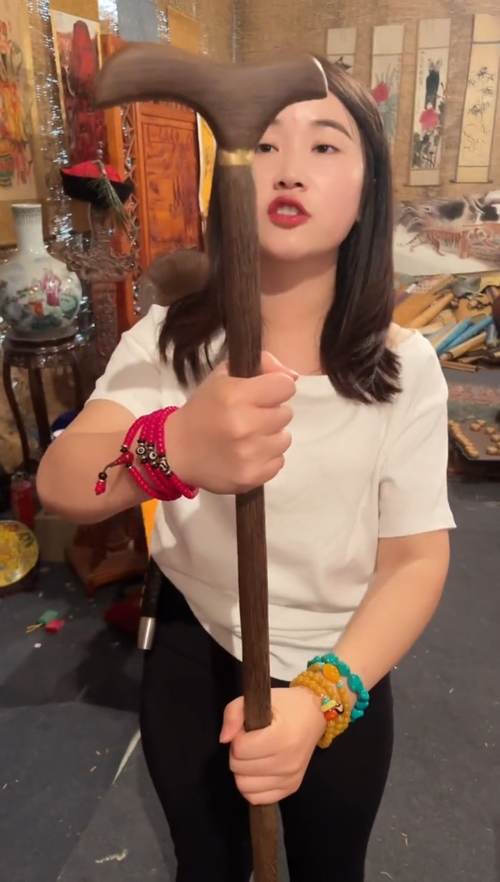 一一一一一一鸡手杖