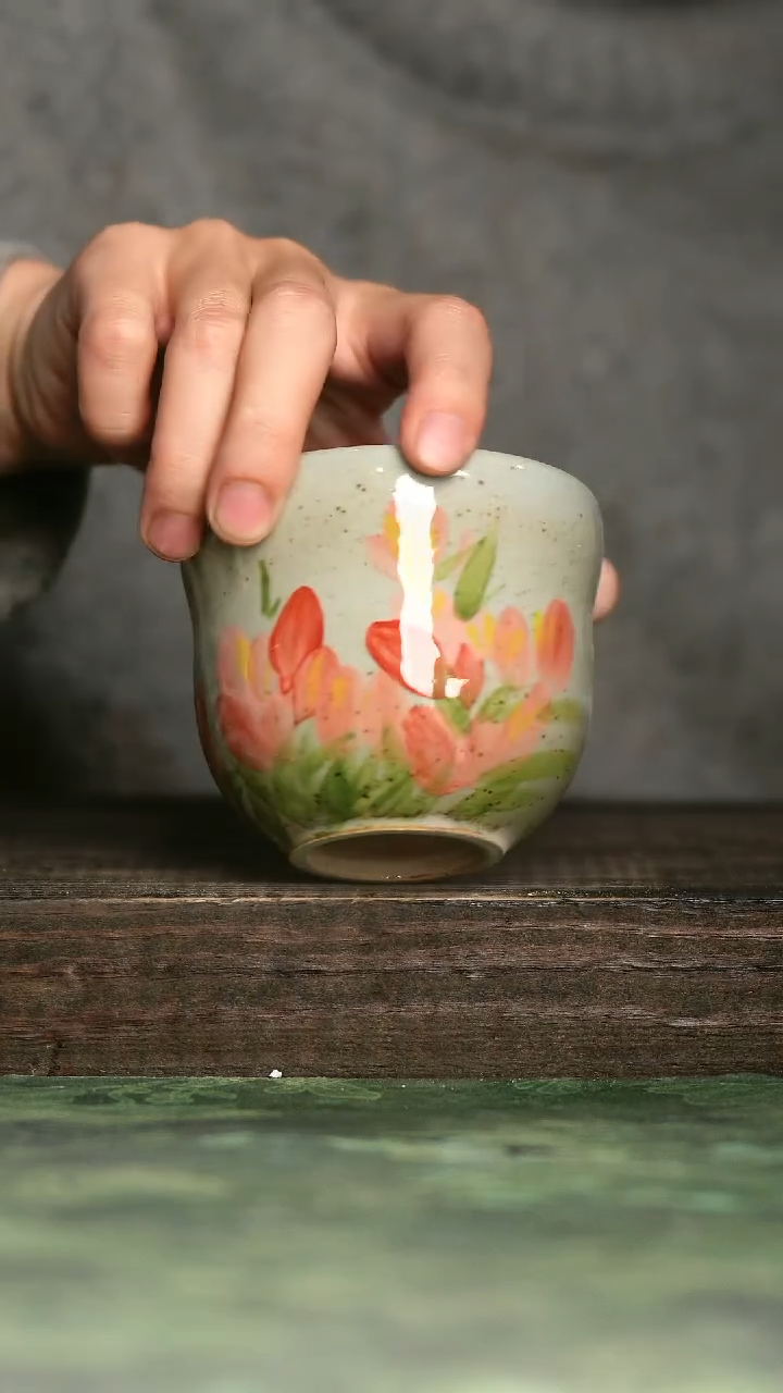 【闪购商品】青诗集手工手绘瓷器