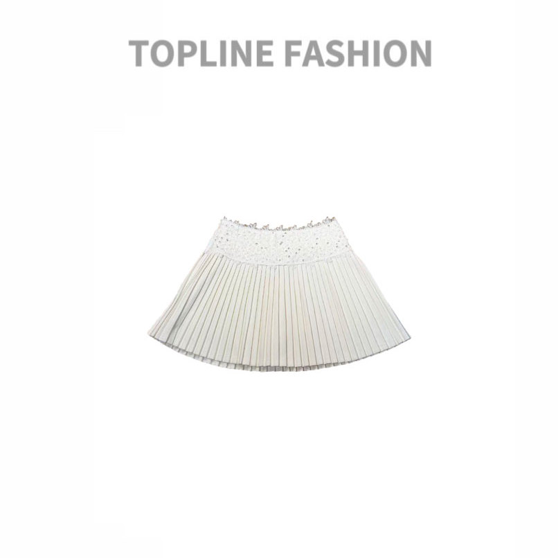 【鱼家高货】自留款 珍珠少女~亮片重工百褶裙