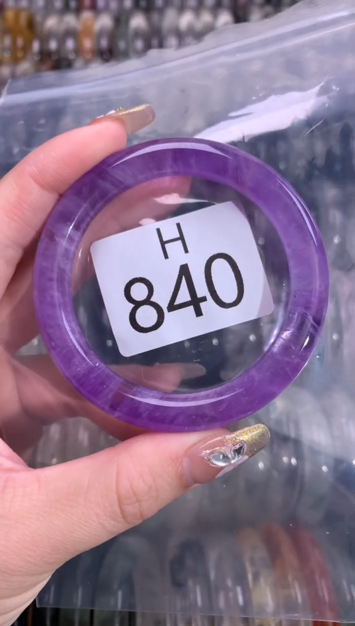 【闪购商品】水晶水晶手镯未镶嵌840-52