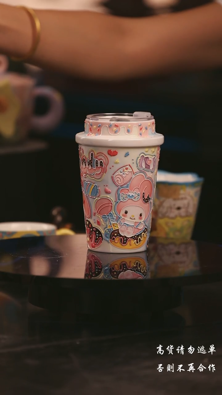 陶瓷景德镇可爱设计师款陶瓷