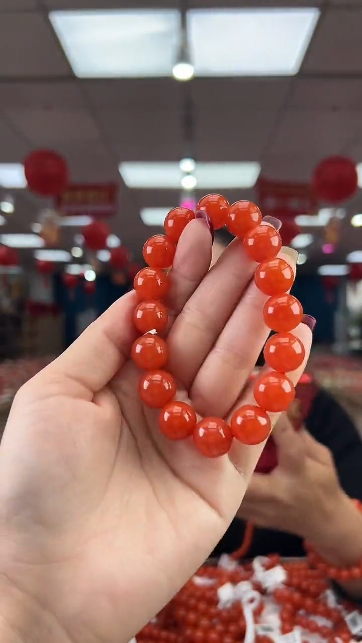 【闪购商品】南红玛瑙珠串未镶嵌多样发其一/13/HS9992272