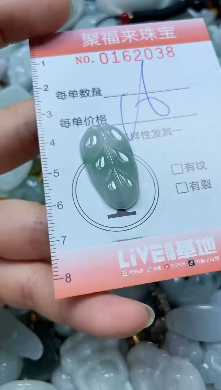 翡翠未镶嵌颈饰闪购0162038