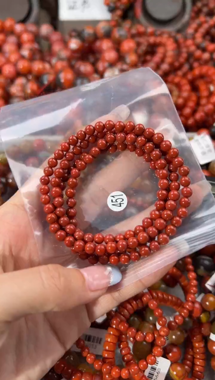 未镶嵌手串南红玛瑙5