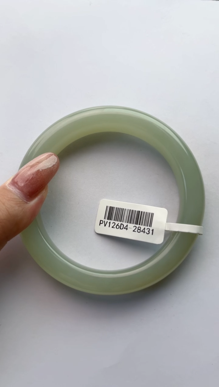 和田玉手镯未镶嵌阿***哒60