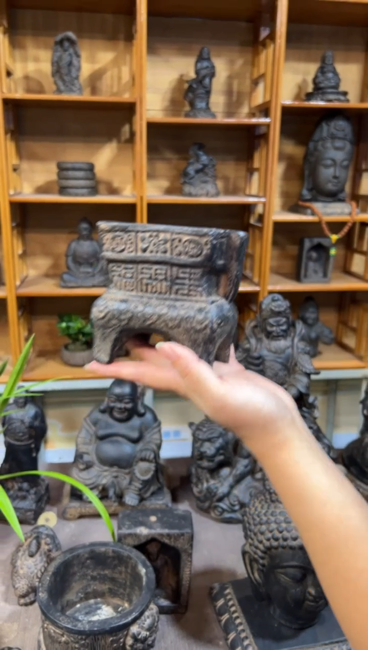陶土【火山泥】小香炉