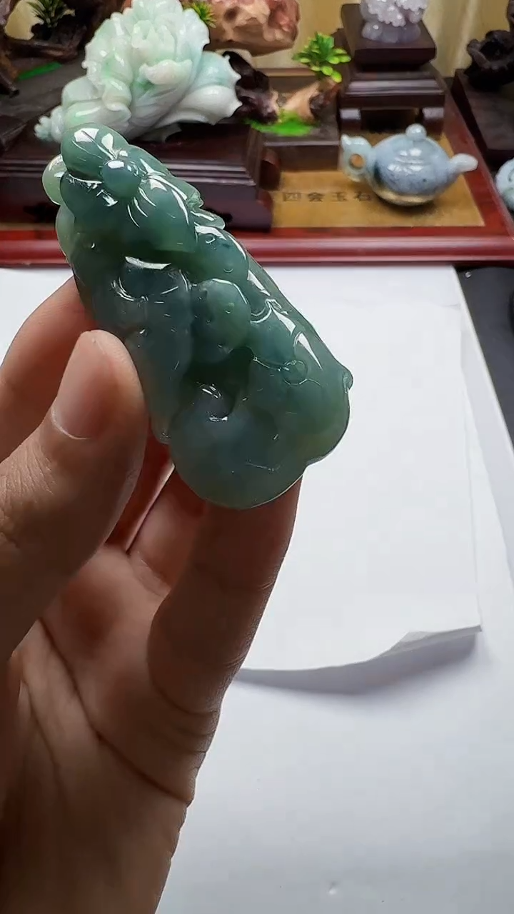 吊坠(不含链)未镶嵌翡翠1