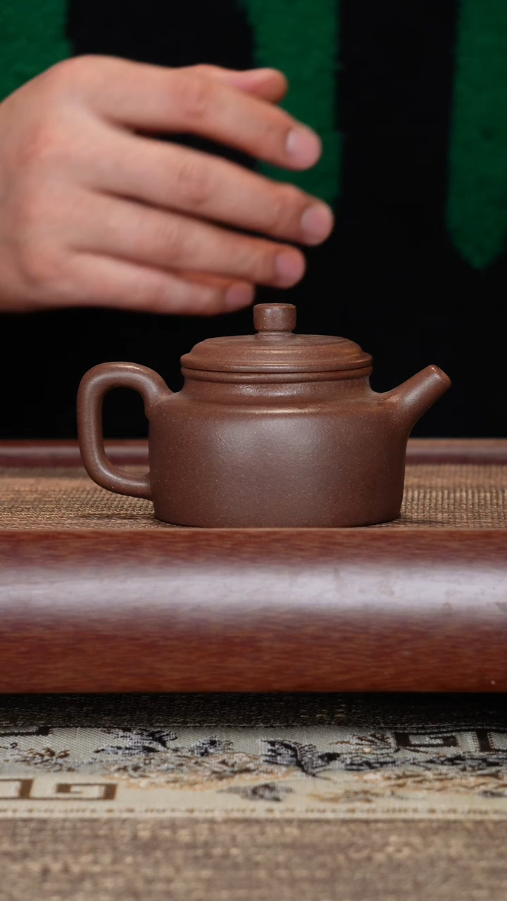 【闪购商品】紫砂茶壶微瑕抛光德钟一厂紫泥半手工