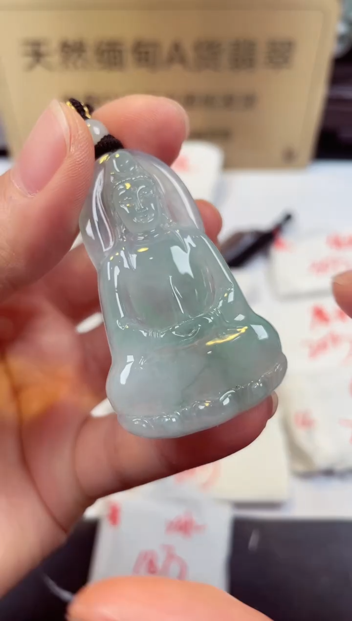 【闪购商品】翡翠颈饰未镶嵌天然缅甸翡翠A货