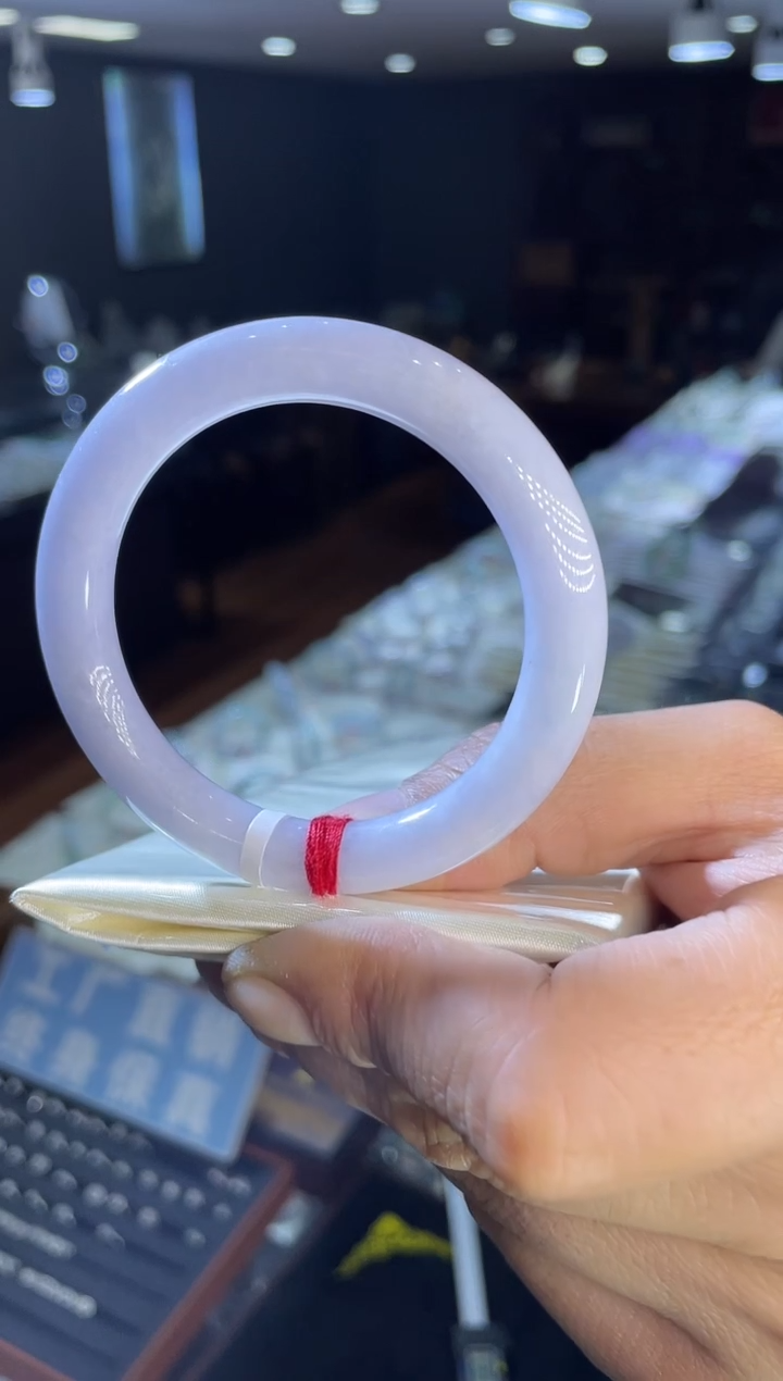 未镶嵌手镯翡翠圆条51-52