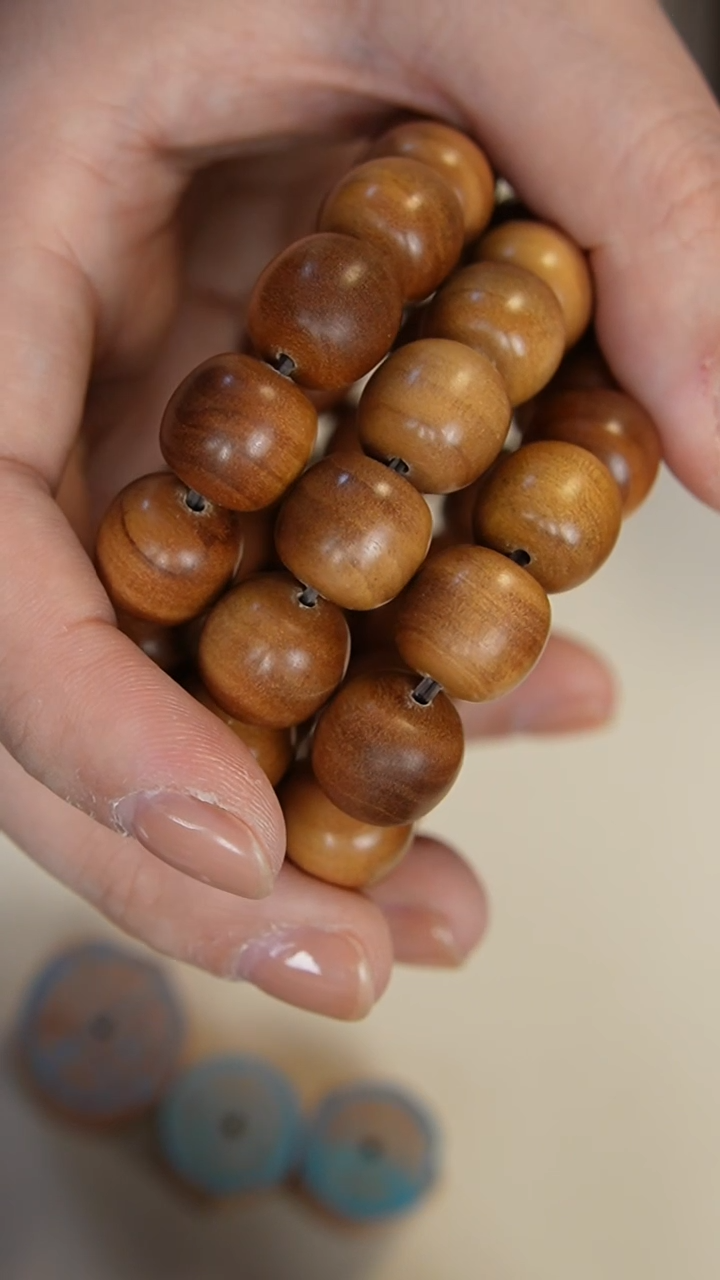 【闪购商品】檀香木手串/手链老山檀香13*13.5老型单圈供奉