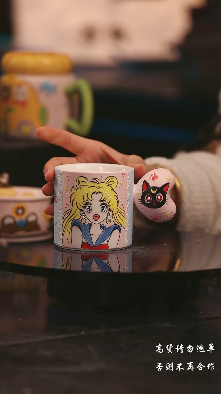 陶瓷景德镇可爱设计师款陶瓷 