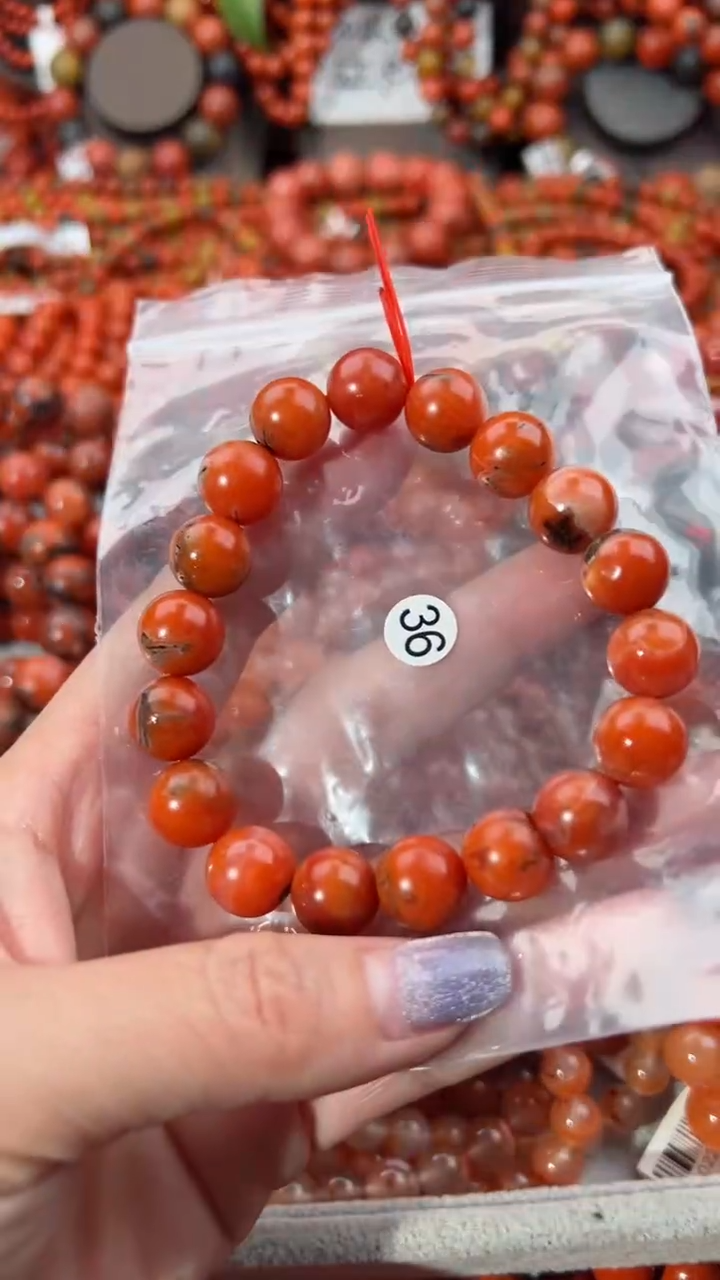 【闪购商品】南红玛瑙手串未镶嵌11+