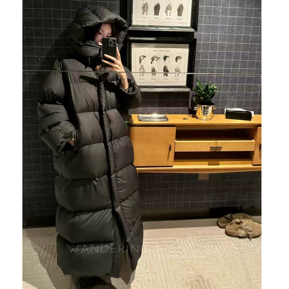 【商场品质】松花江95白鹅绒  “鹅绒被”高克重连帽鹅绒服 QZM 8805