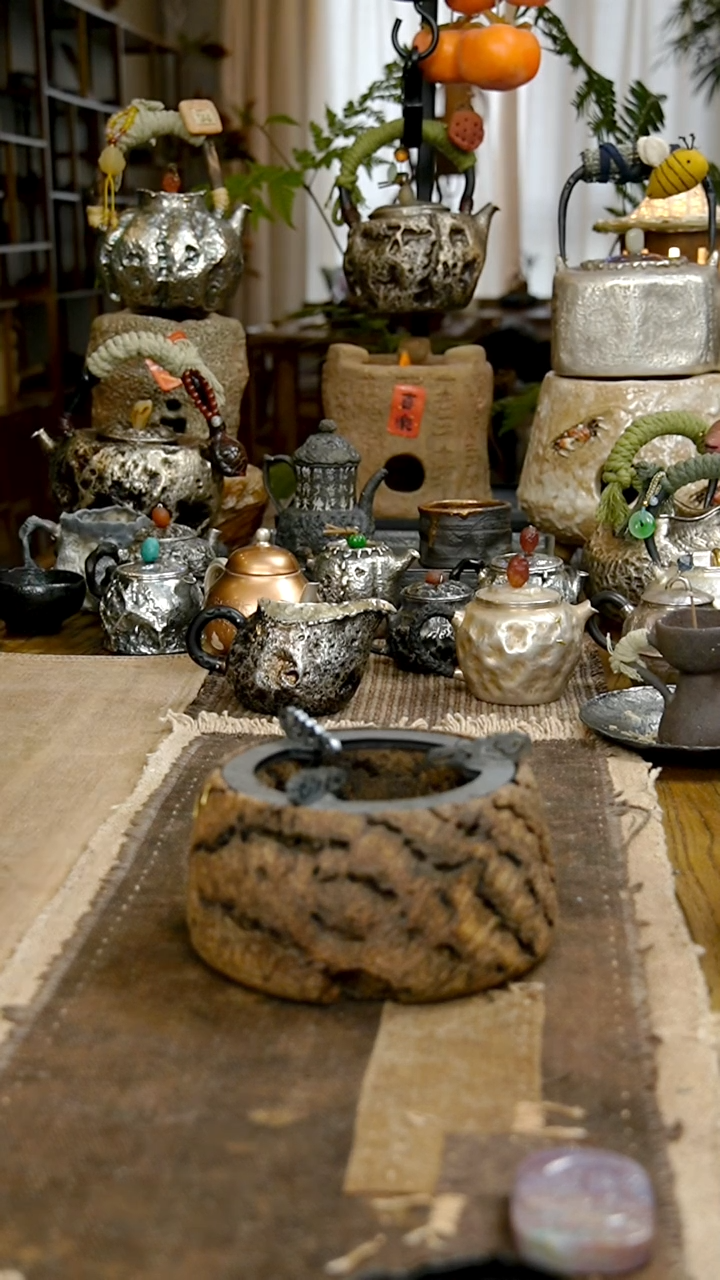 铁栎木温茶炉。。。