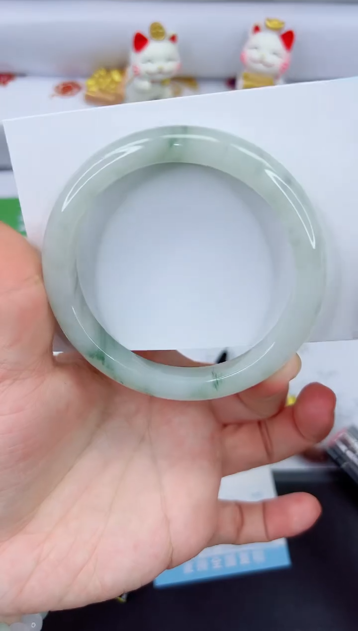 【闪购商品】石英质玉手镯未镶嵌2462-61.1