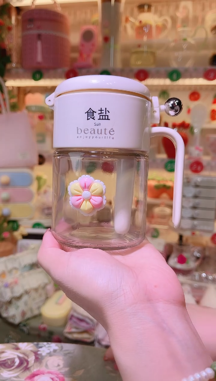 花朵调料罐——手工制作品质好！