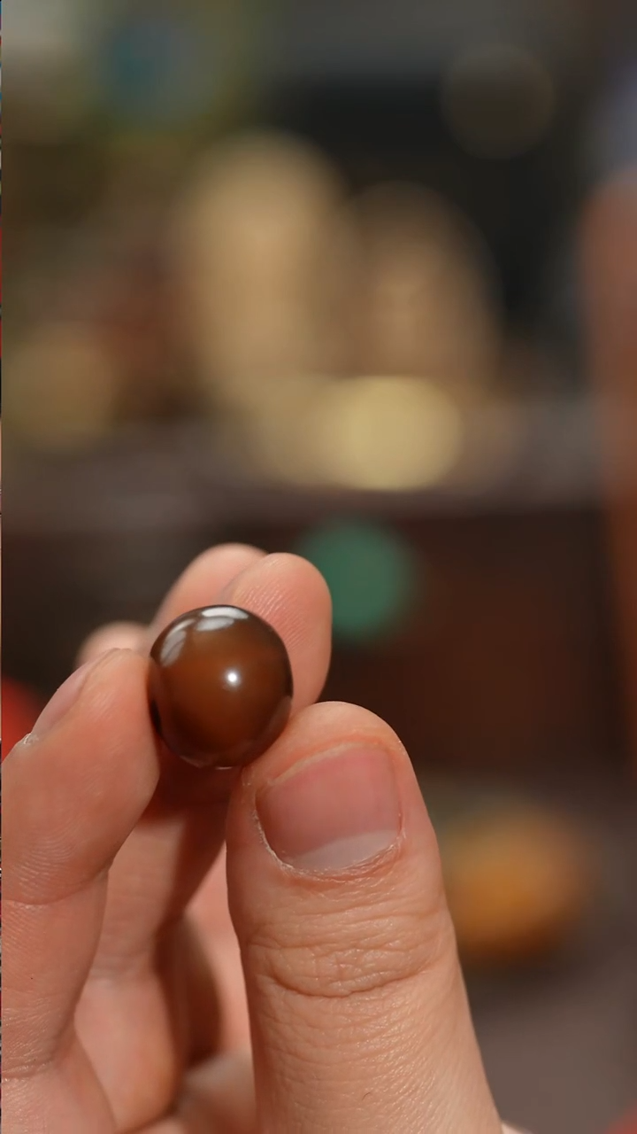 把件柏香籽/百香籽   老   16.5mm糖球珠