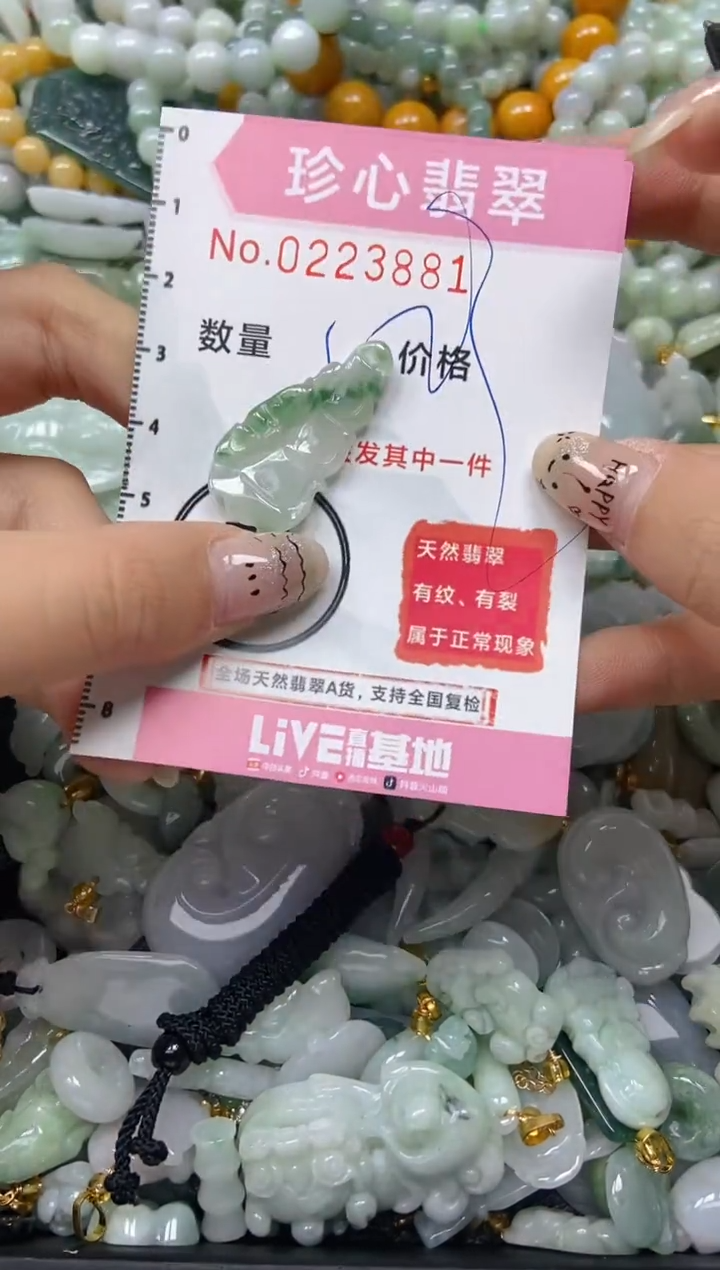 翡翠未镶嵌颈饰闪购0223881