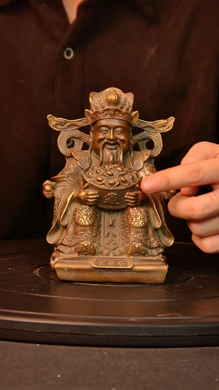 其他铜天**神精品陶瓷摆件  