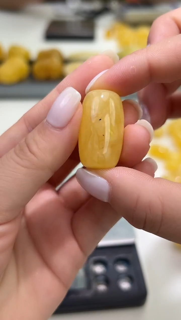 裸石琥珀未镶嵌琥珀蜜蜡吊坠