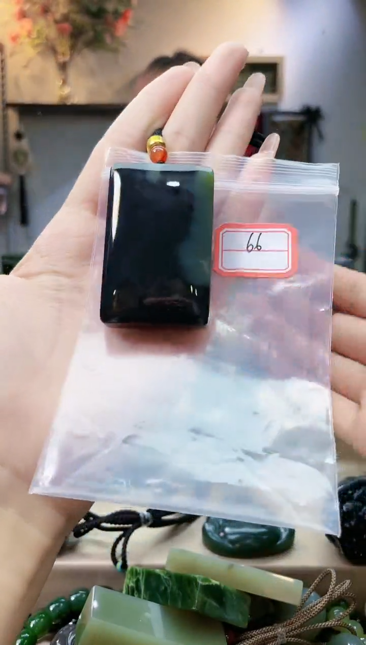 和田玉未镶嵌挂件1