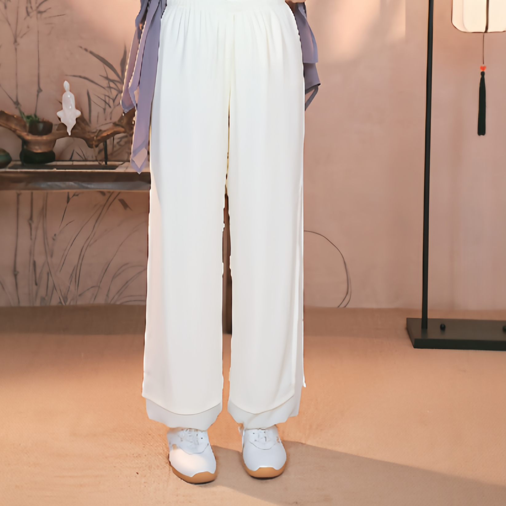 寻武记夏季【飘飘裤】太极裤健身气功太极拳晨练太极服裤女