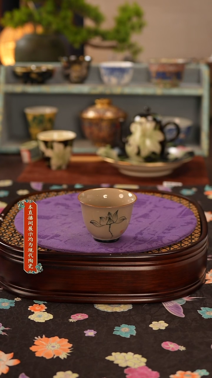 瓷片景德镇窑口茶器