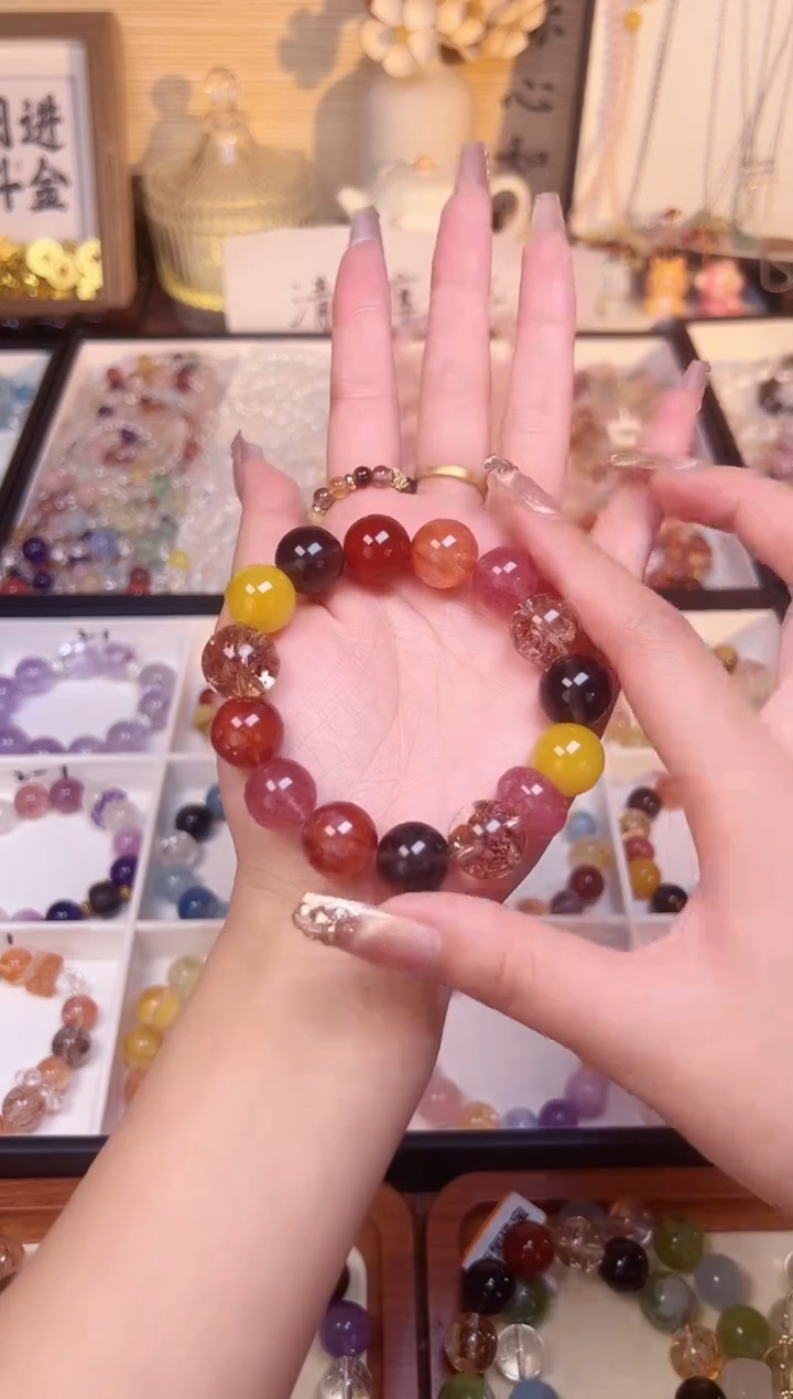 未镶嵌手串水晶大满贯