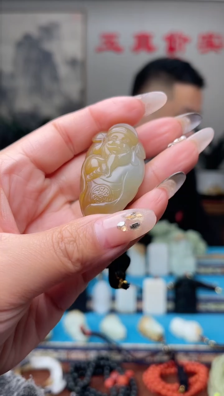 【闪购商品】和田玉挂件未镶嵌1