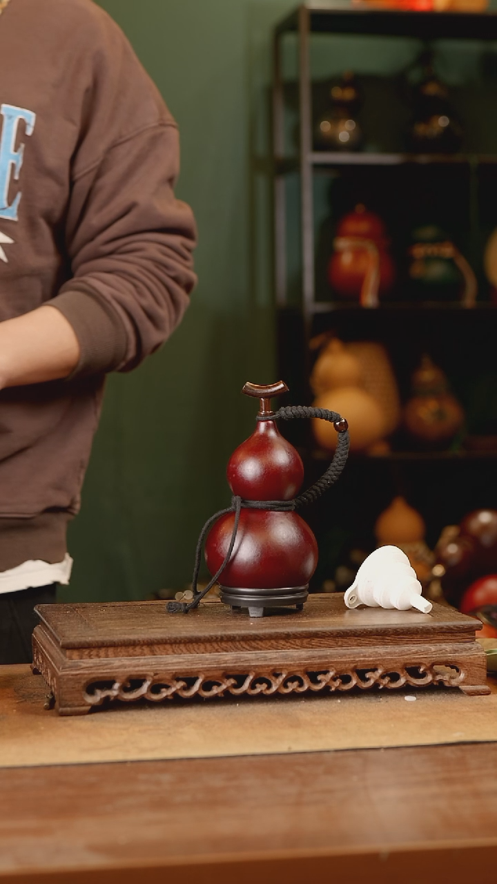 23号精品天然大漆酒葫芦一物一拍~