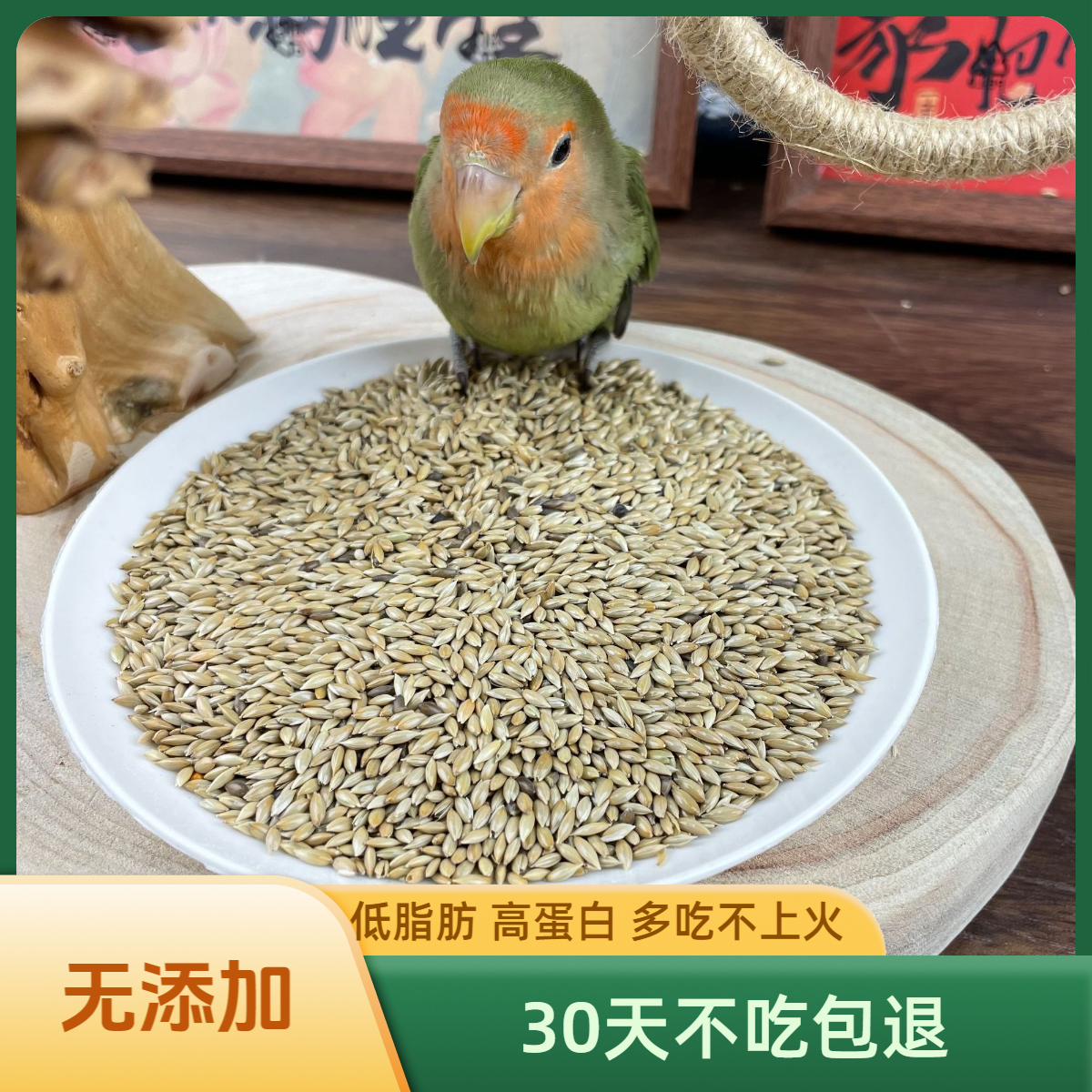 鹦鹉粮食加纳利子训练粮食鹦鹉零食虎皮玄风牡丹鸟粮易消化