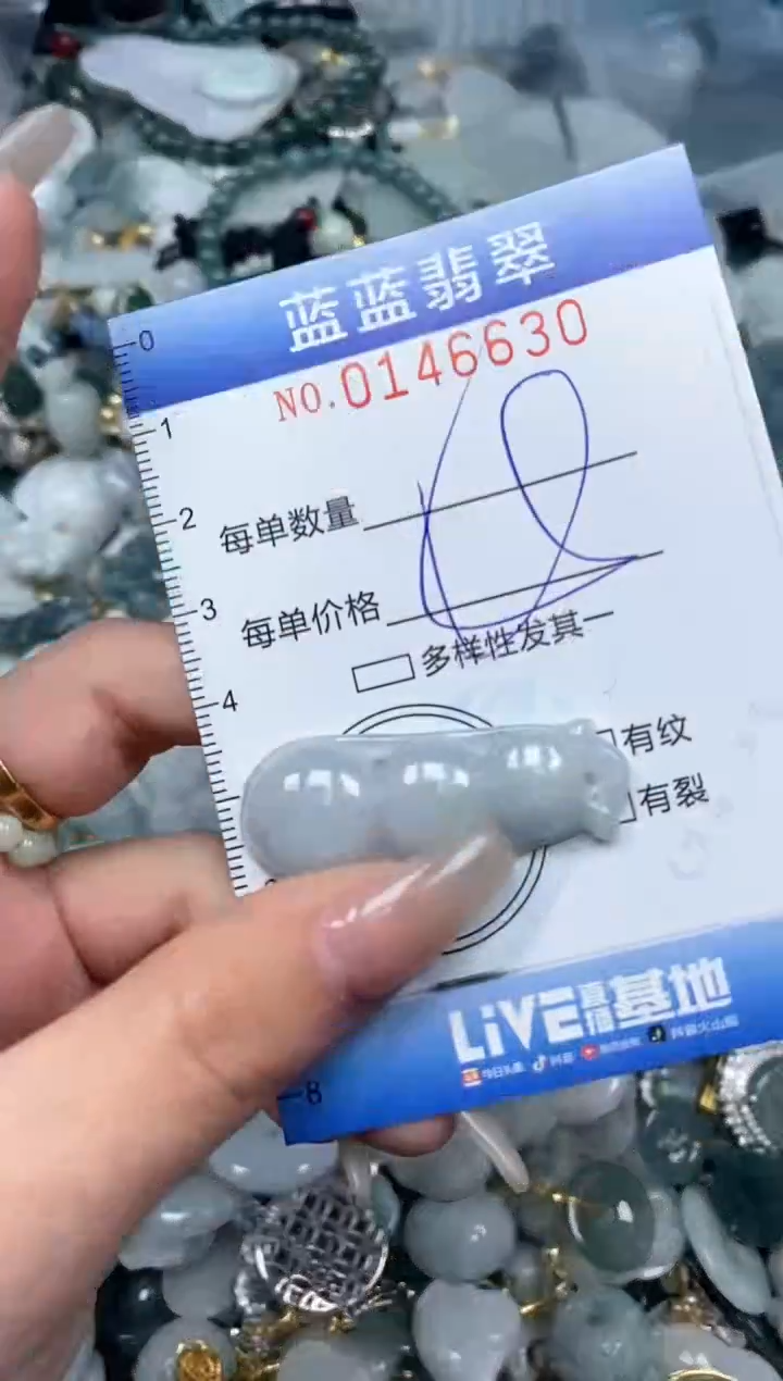 【闪购商品】翡翠颈饰未镶嵌闪购0146630多样性发其一