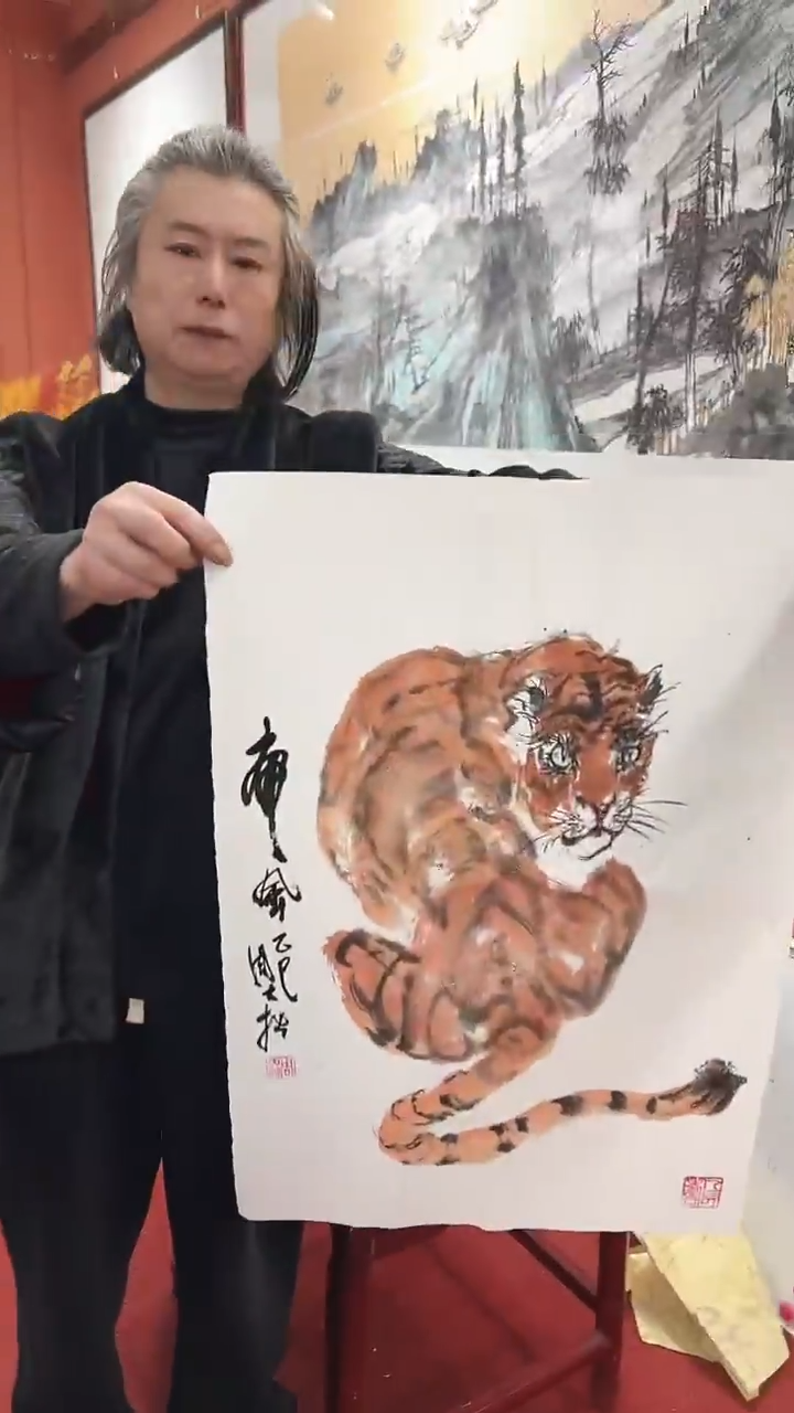 国画周大拙/国画/画心