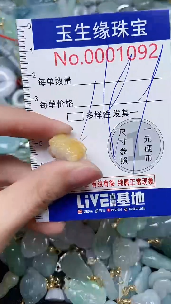 【闪购商品】翡翠颈饰未镶嵌闪购00001092