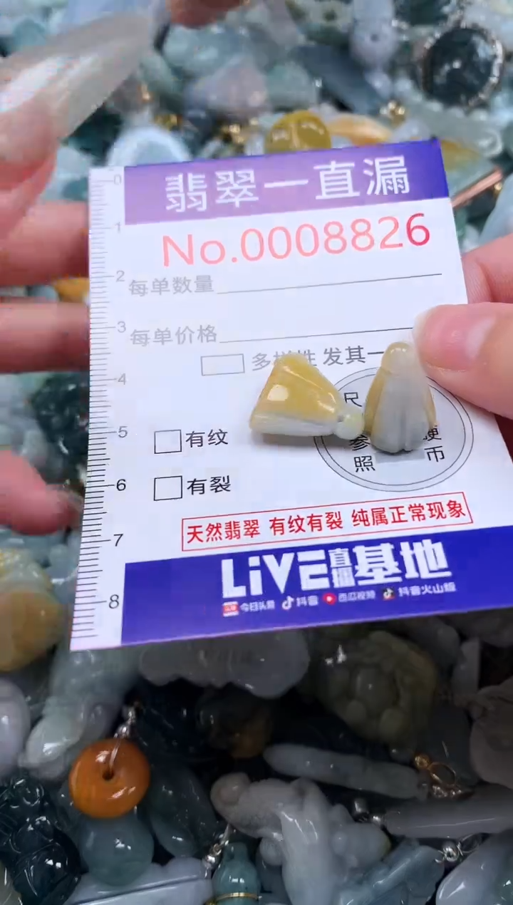 【闪购商品】翡翠吊坠(不含链)未镶嵌8826