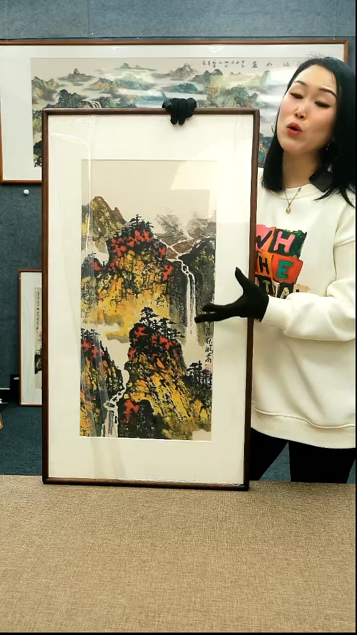 【闪购商品】国画52*92唐鹏高老师山水