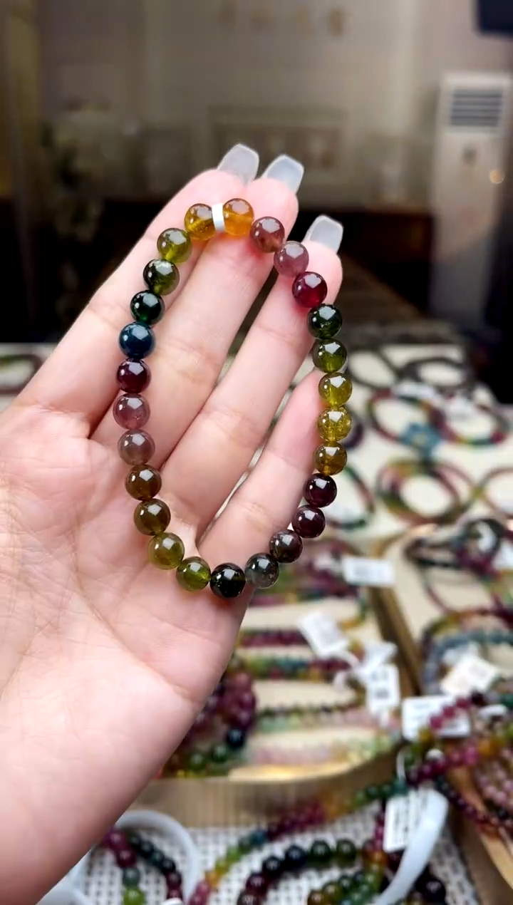 【闪购商品】碧玺/未镶嵌7mm+碧玺单圈多样性发货