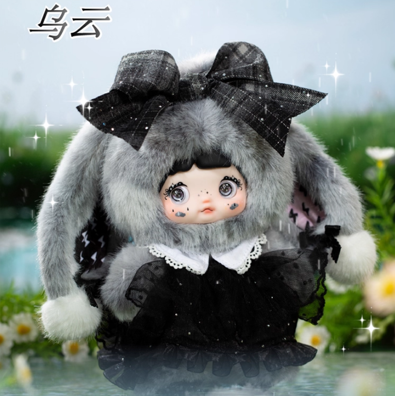 【拆盒】糯米儿天气预报搪胶毛绒潮玩公仔搪胶盲盒挂件包女生日礼物