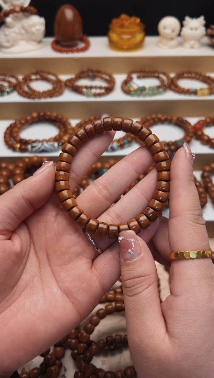 【闪购商品】库克手串库克菩提药片款9*6mm