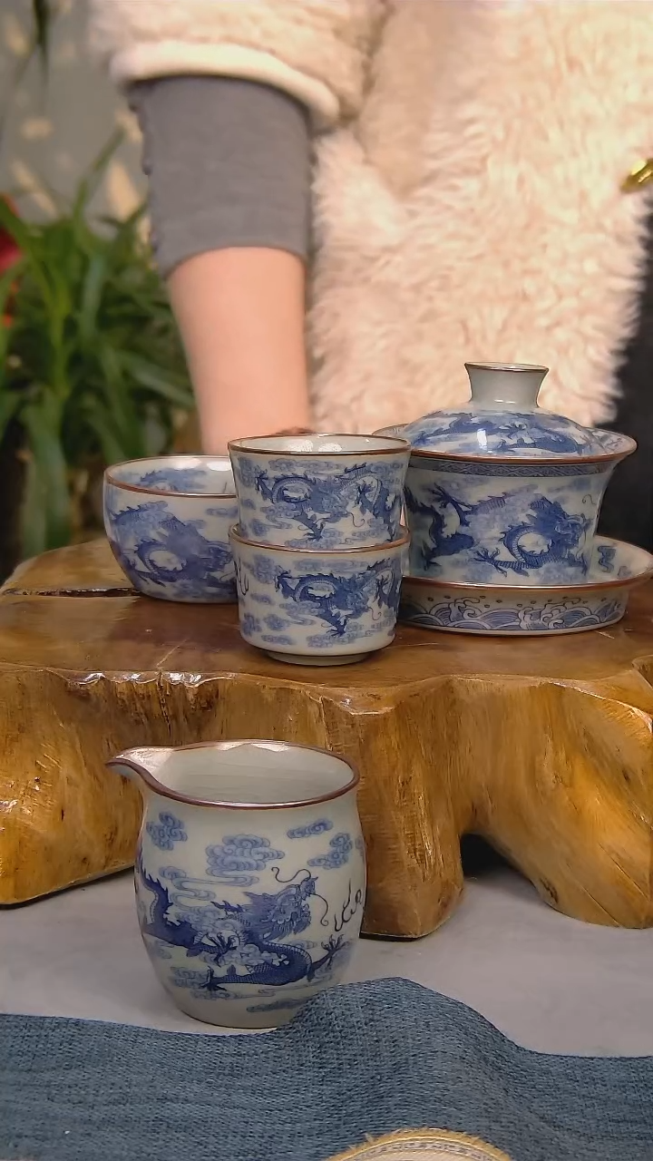 【闪购商品】 简装家用款5件套 陶瓷家用茶具系列