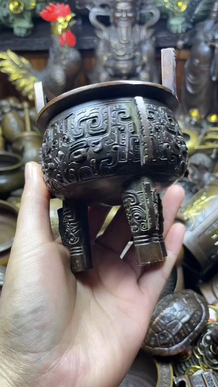 闪购链接，点击下单，有运费险，铜摆件