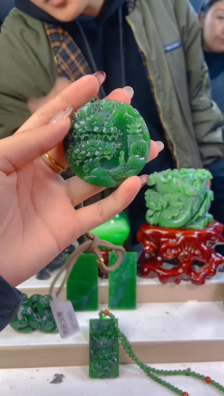 【闪购商品】和田玉挂件未镶嵌1