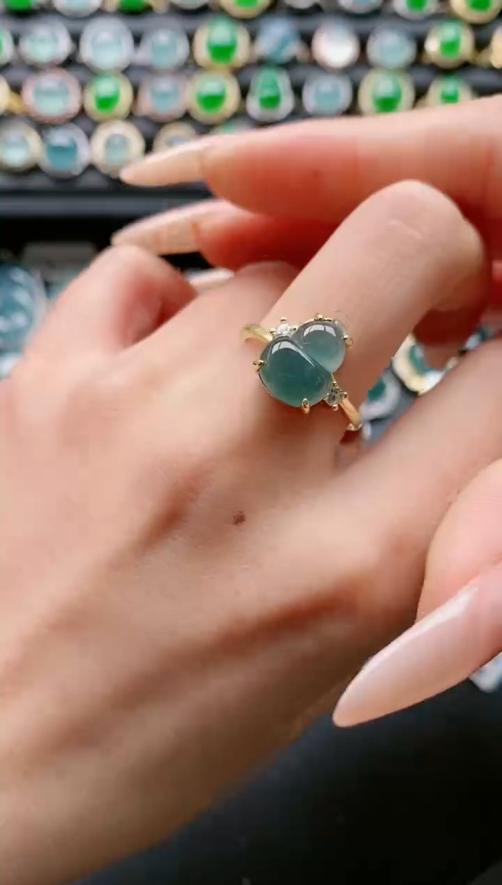 【闪购商品】翡翠戒指银S925镶嵌11111111