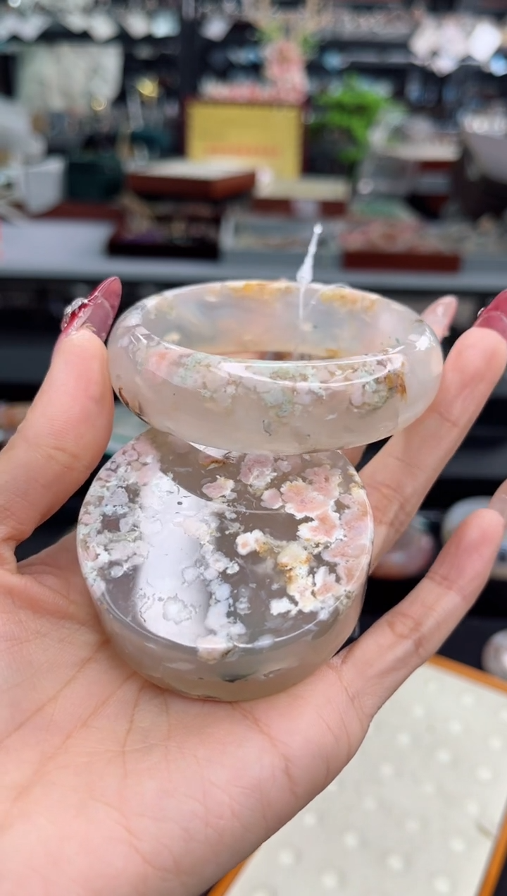 【闪购商品】石英质玉手镯未镶嵌58口（赠品镯心）S921136