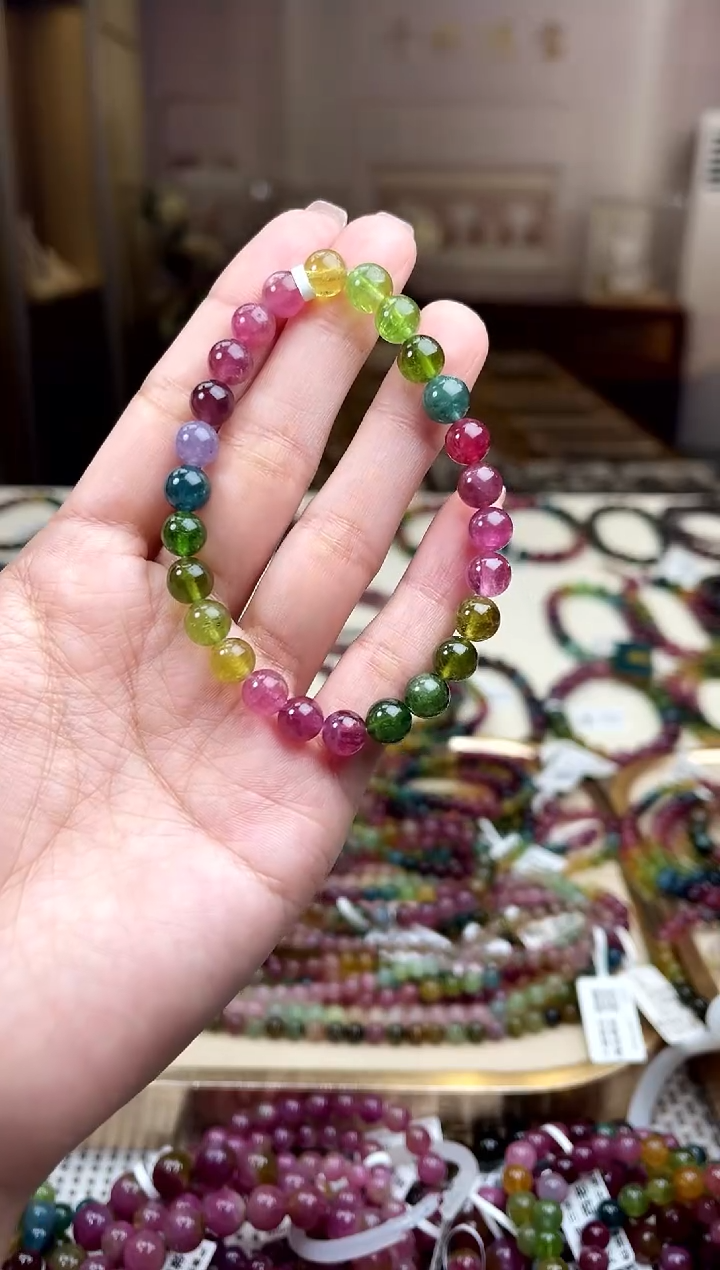 【闪购商品】碧玺/未镶嵌7mm+碧玺单圈多样性发货